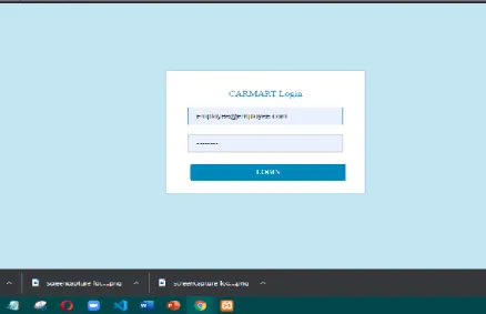 Figure 4.4.1.6: Login Form employee