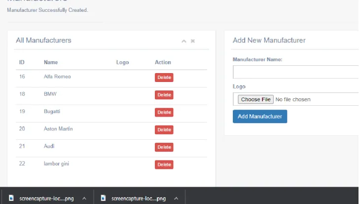 Figure 4.4.1.8: Manufactures Orders 