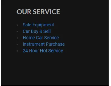 Figure 4.4.1.9: Service page 