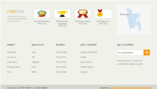 Figure 4.1.10: Home page for customer.  