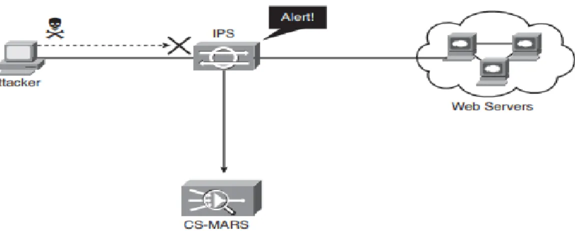 Fig 2.5: Intrusion Prevention System. 