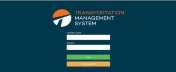 Figure 6: Transport Management System (TMS) 