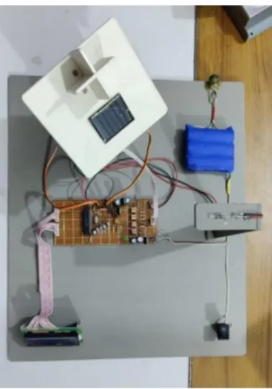 Fig 2.6.1 Dual axis solar tracking  