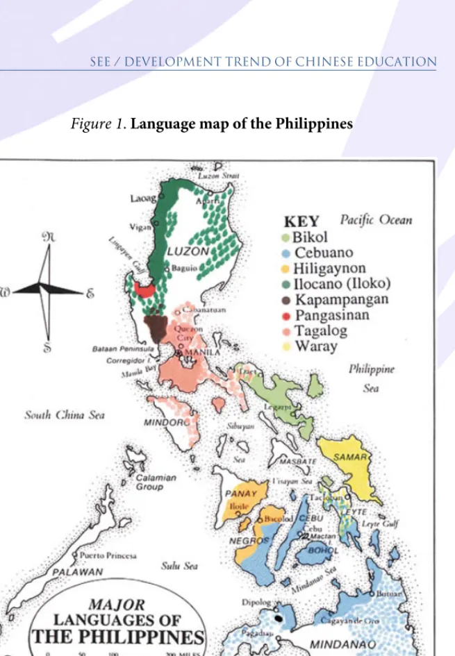 Figure 1. Language map of the Philippines 