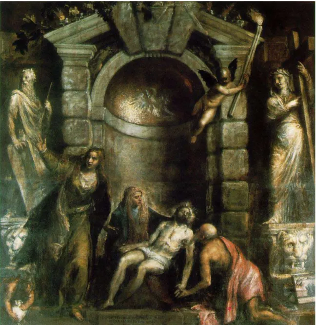 Fig. 5. Tiziano, Pietà, ca. 1577