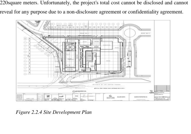 Figure 2.2.4 Site Development Plan 
