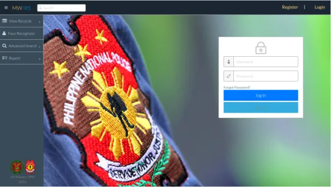 Figure 13: Login Page