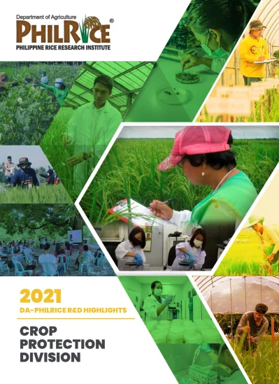 PDF 2021 - Philippine Rice Research Institute