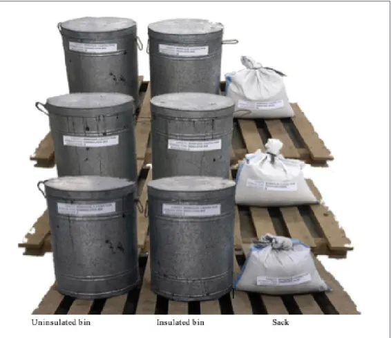 Figure 2. Burdagol-Laguna type paddy samples during storage at ambient temperature.