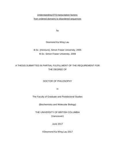 Goals and thesis overview - Chapter 2. Identification of ...