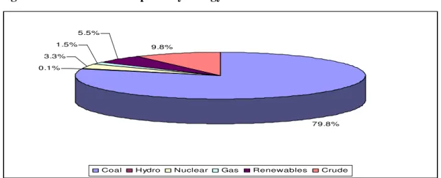 Figure 3.2: South Africa’s primary energy 