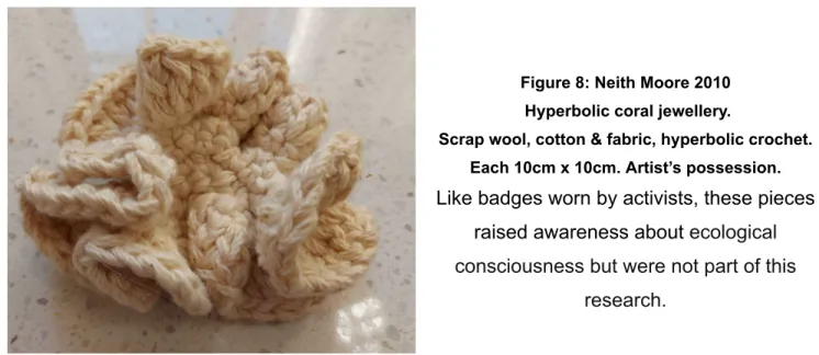 Figure 8: Neith Moore 2010 Hyperbolic coral jewellery.
