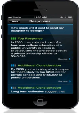 Figure 2.2 shows a iphone smartphone sample courtesy of Brodkin (2013). 