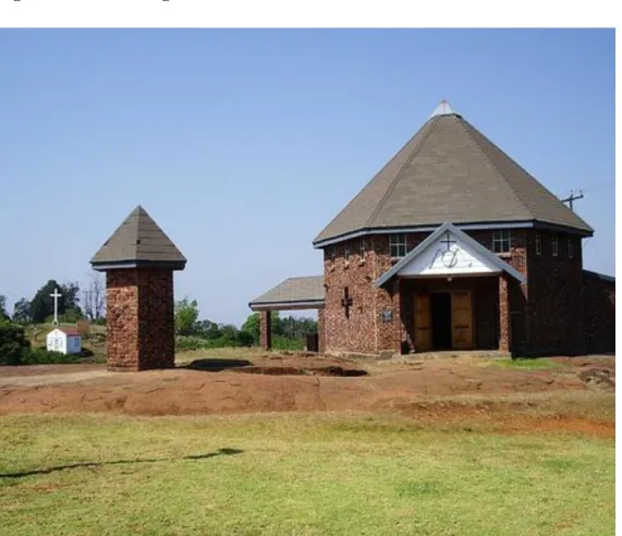 Figure 3.10  The Ngome shrine 
