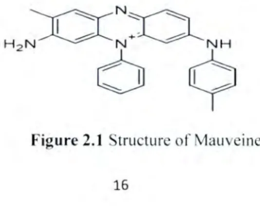 Figure  2.1  Structure of Mauveine 
