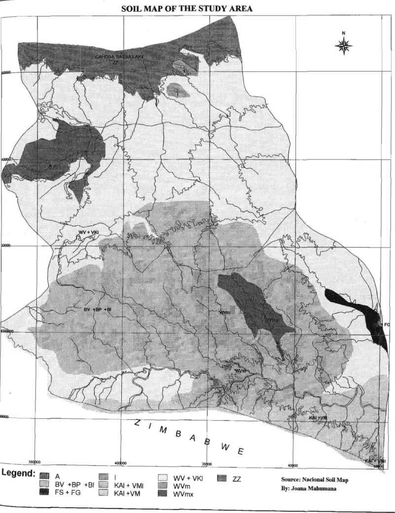 Figure 3-3: Soil units in the study area
