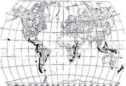 FIGURE 3.1: Distribution of Gunnera  9 