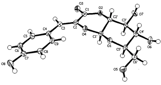 FIGURE 3.10: X-ray structure of Z-venusol (3.17). 