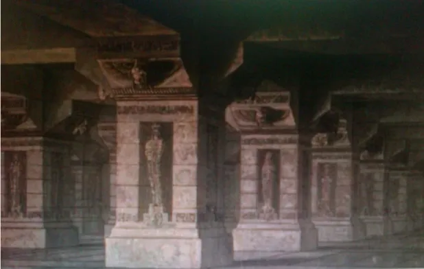 FIG. 4.10 (Das Erbe Schinkels, n.d) Act 2, Scene 9, Im Mausoleum  (In  the  Mausoleum) 
