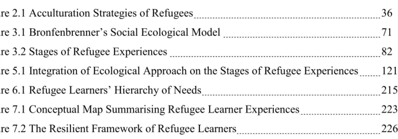 Figure 2.1 Acculturation Strategies of Refugees  36 
