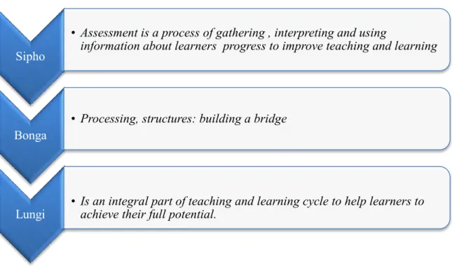 Figure 7: Teachers’ understanding of the term assessment 