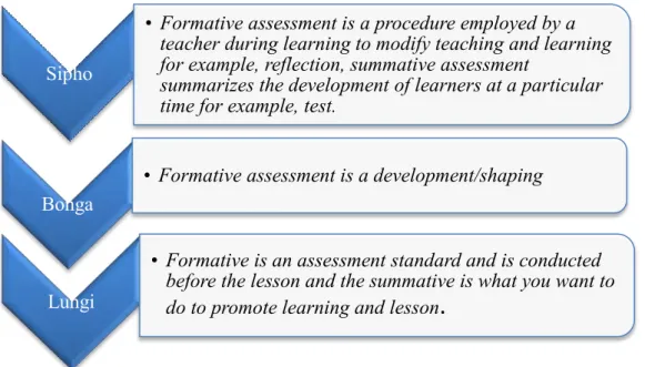 Figure 8: Differences between formative and summative assessment 