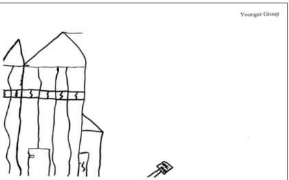 Figure 1: Child from Younger Group’s Depiction of ‘Where Poor People May Live’. 