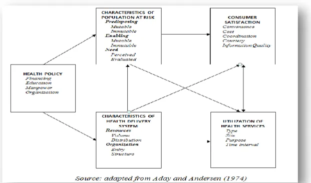 Figure 2.2: Aday and Andersen framework 