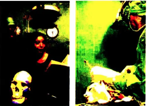 Fig. 6 Omnipresence: Reading of text by Lemoine Luccioni with sign interpreter in the background; 