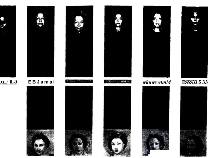 Fig. 19 Omnipresence: installation of diptychs at the Sandra Gering Gallery documenting Orlan's  recovery over 41 days (Nov-Dec 1994) (Raphael Cuir) 