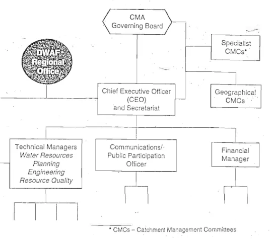 Figure 4-1 below provides one possible model of a CMA structure.