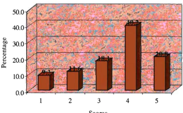 Figure 4.1.1.5a Bar chart of variable" I believe that career paths exist for someone like me in my company"