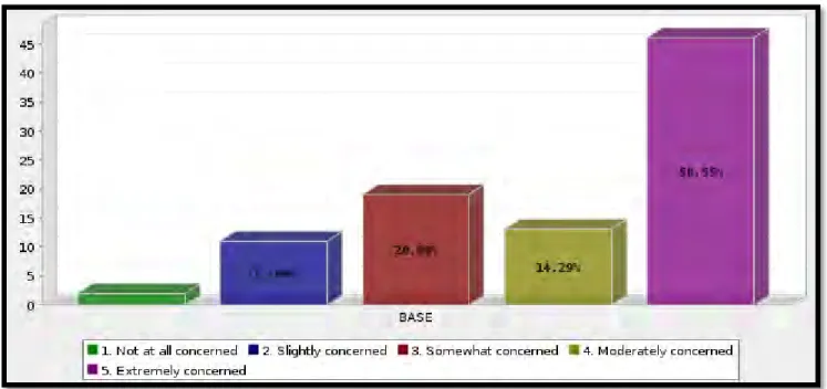 Figure 4.9: Concerns with level of fraud 