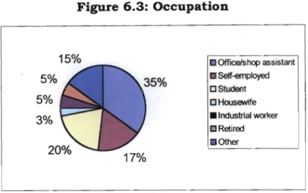 Figure 6.3: Occupation