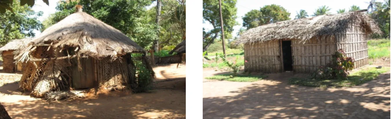 Figure 2. Pictures showing precarious houses in Homoine district . 13                  