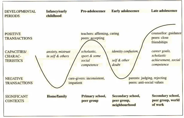 Figure 2.3 Developmental pathways: A Transactional view (Sameroff, 1975) 