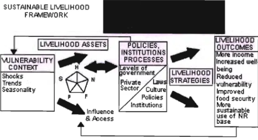 Figure 1: Sustainable Livelihood Framework