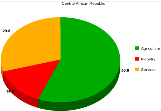 Figure 4.6: A scale showing the CAR agricultural sector 