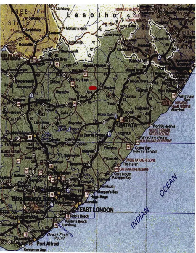Figure 1. Location of the study area.