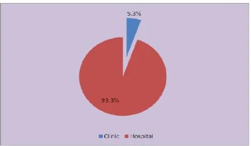 Figure 4.2: Place were diagnosis was made 