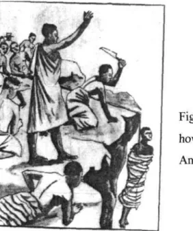 Figure 11: This is an illustration of  how the martyrs were executed at  Ampamarinana