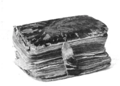 Figure 7: This is one of the Bibles that the Merina Christians used during the  Persecution in Madagascar
