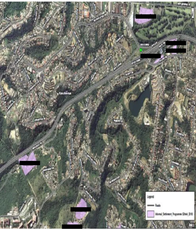 Figure 10: An aerial view of the research context. Google Satelite Maps. https://.pro