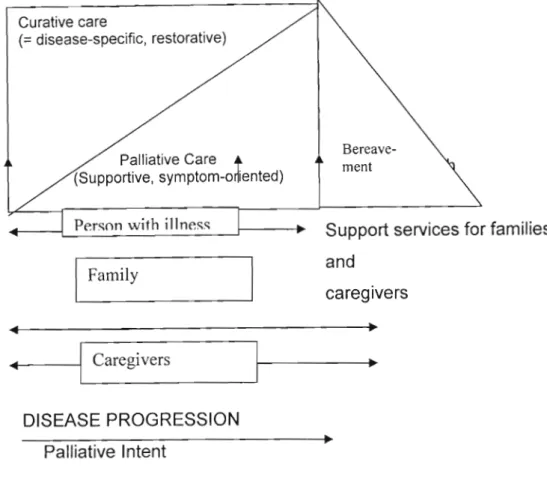 Diagram 2: Integrated Model Including Both Curative and Palliative Care