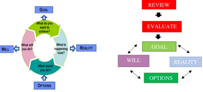 Figure 2.3: The GROW model and RE-GROW model 