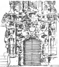 Figure 3.7: Baroque and Rococo entrances and  archways were defining elements in buildings 