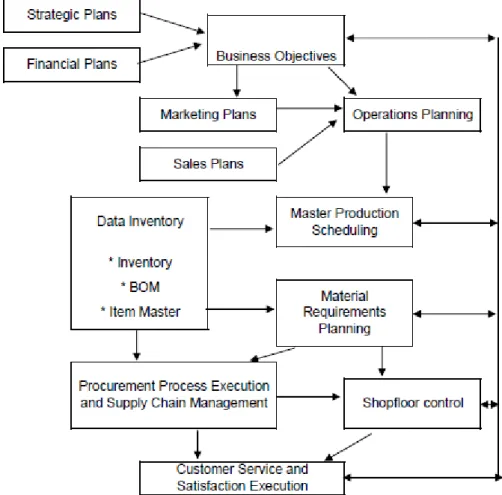 Figure 2.2 ERP Business System Model Source: Sheldon 2005 