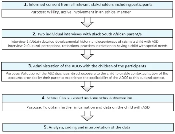 Figure 2.  Stages of data collection 