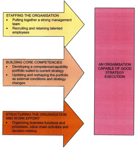 Figure 2.3 Building a Capable organisation