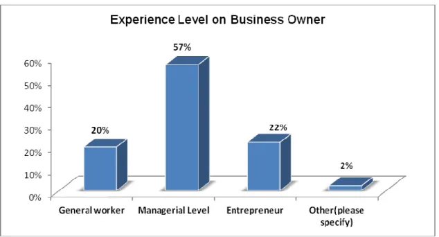 Figure 4. 9   Work or Managerial Experience 